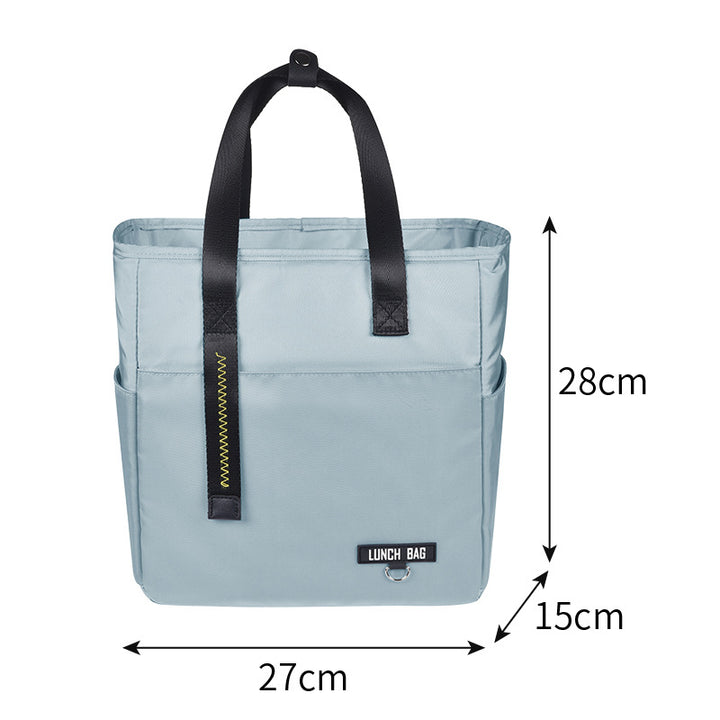 Insulated Lunch Tote with Dual Handles Bowlift