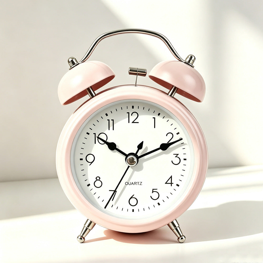 Classic Alarm Clock in Retro Style Bowlift