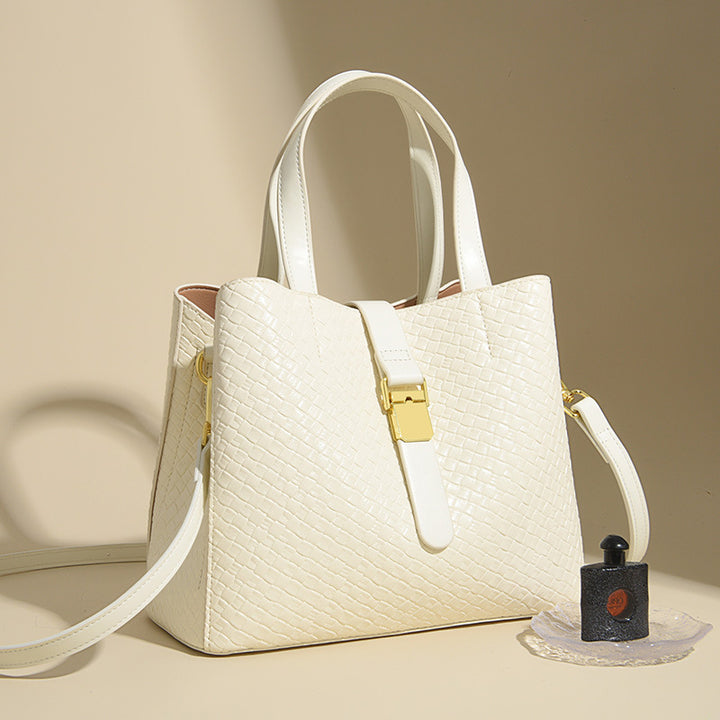Textured Structured Handbag Bowlift