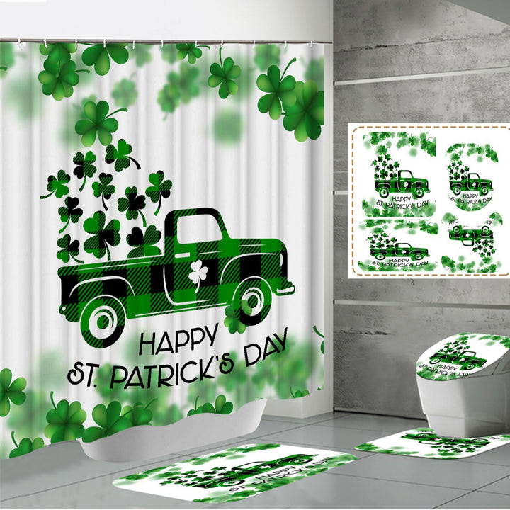 St. Patrick's Day Themed Bathroom Set Bowlift