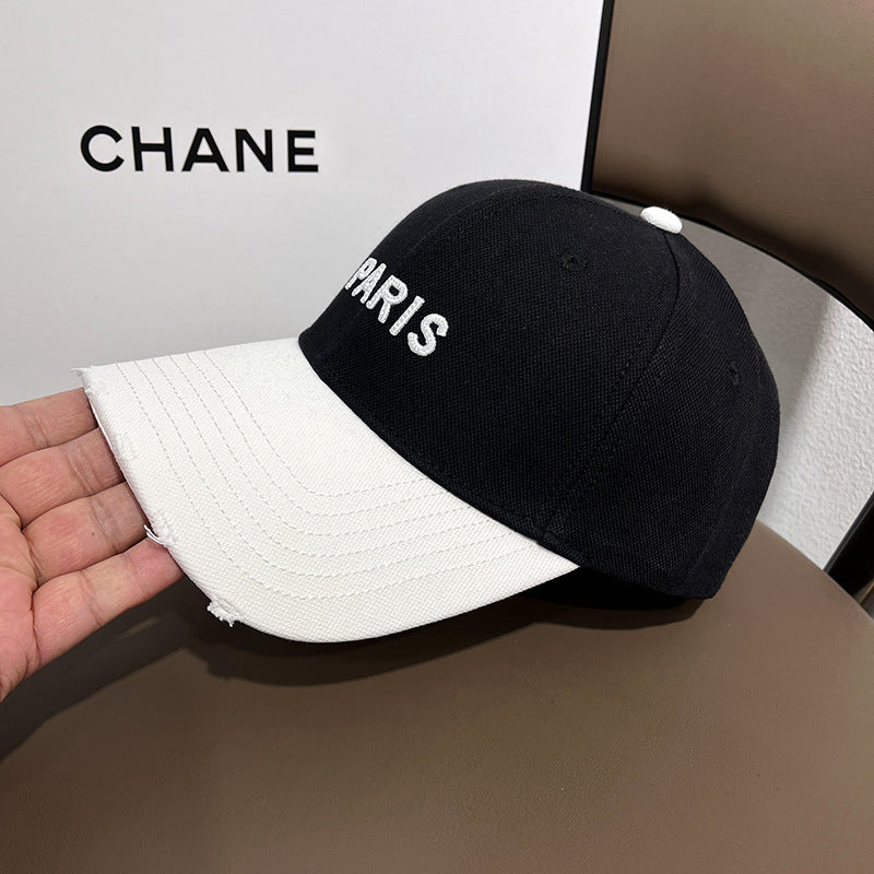Unisex Classic Distressed Baseball Cap Bowlift