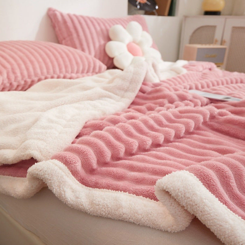 Plush Comfort Throw Blanket Bowlift