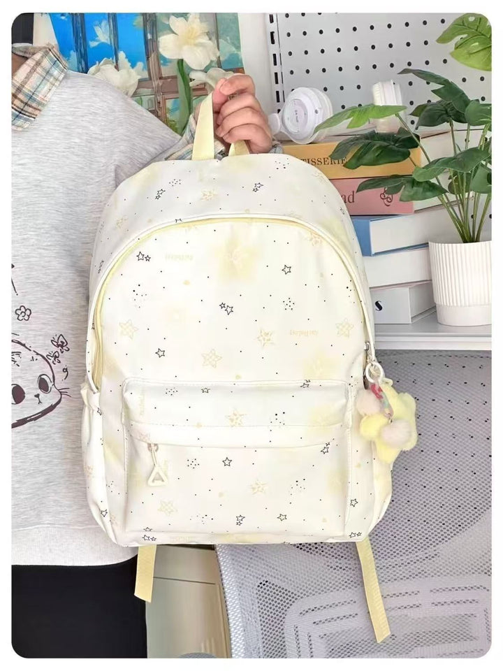 School backpack with playful star design and multiple compartments Bowlift
