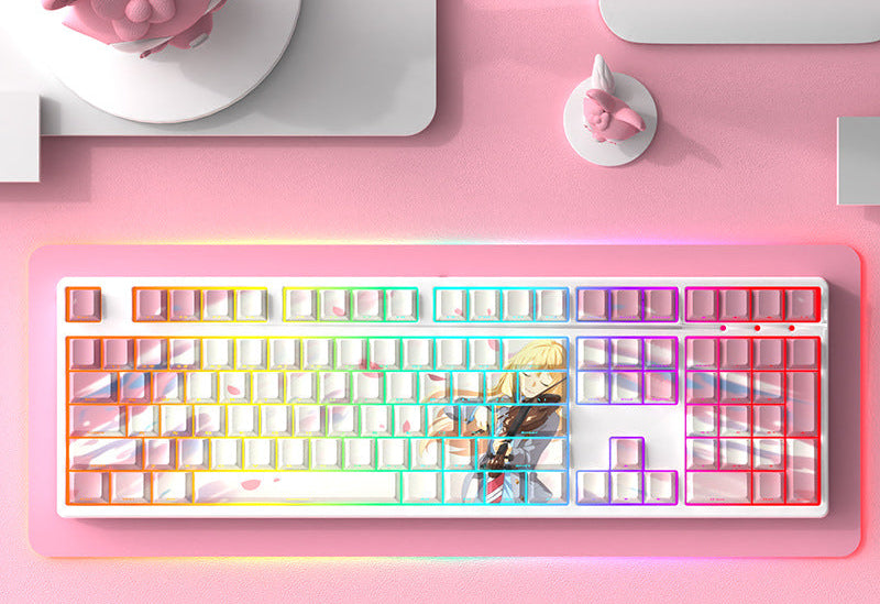 Custom Graphic Mechanical Keyboard Bowlift