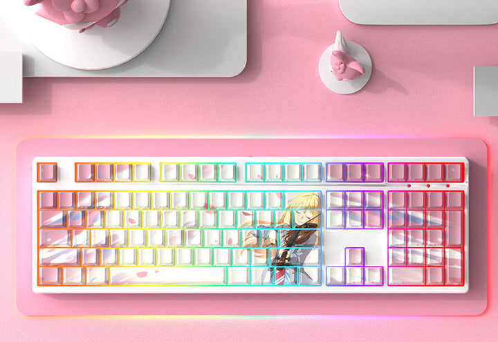 Custom Graphic Mechanical Keyboard Bowlift