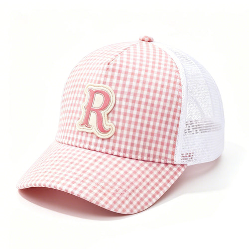 Women's Casual Checkered Beanie Bowlift