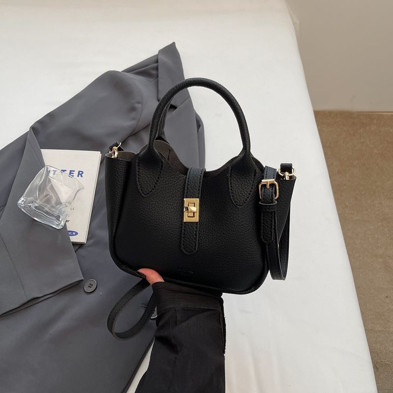 Elegant Textured Mini Handheld Tote Bowlift
