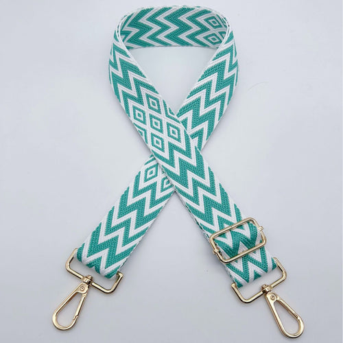 Adjustable Patterned Bag Strap Bowlift