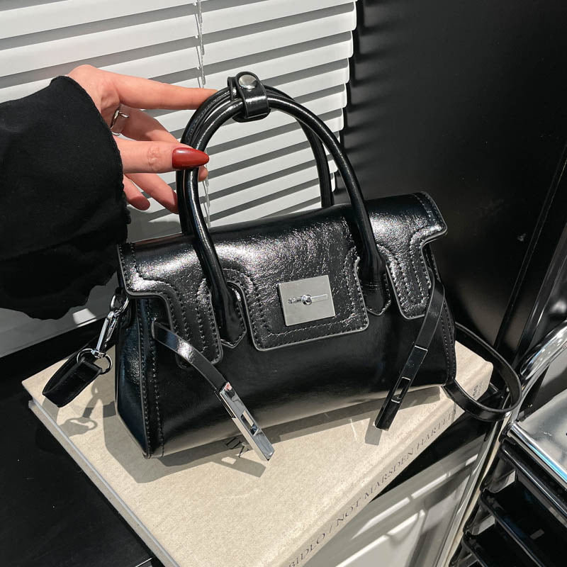 Fashion-Forward Structured Handbag Bowlift