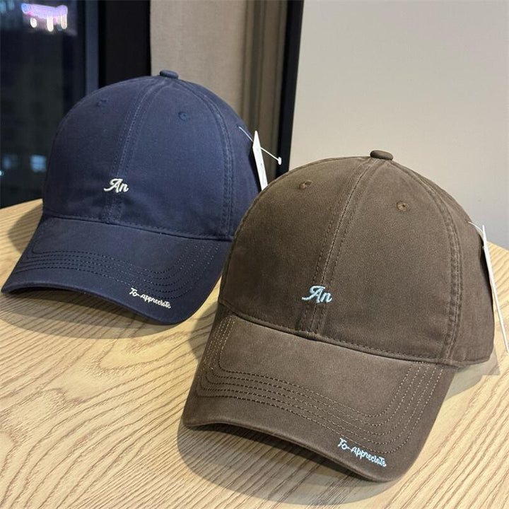 Men's Adjustable Cotton Baseball Cap Bowlift