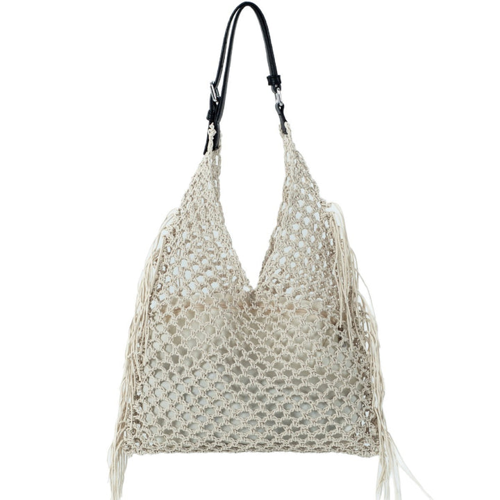 Trendy, Handcrafted Mesh Handbag Bowlift