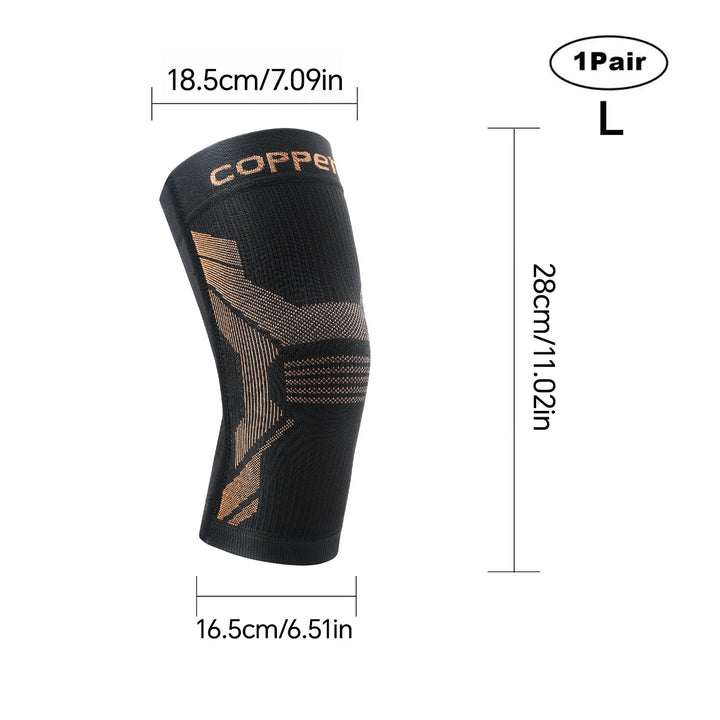 Copper Infused Compression Knee Sleeve Bowlift