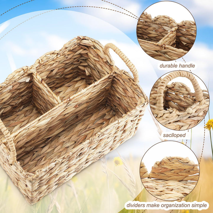 Multi-Functional Woven Storage Basket Bowlift