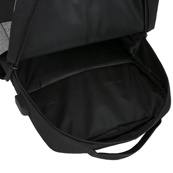 Multi-Compartment Travel Backpack with Detachable Pouch Bowlift