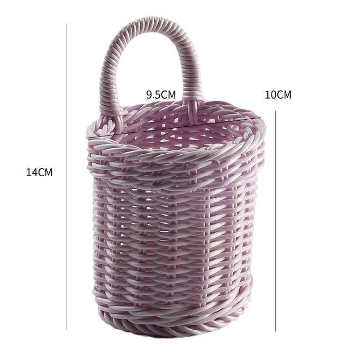 Handwoven Functional Storage Basket Bowlift
