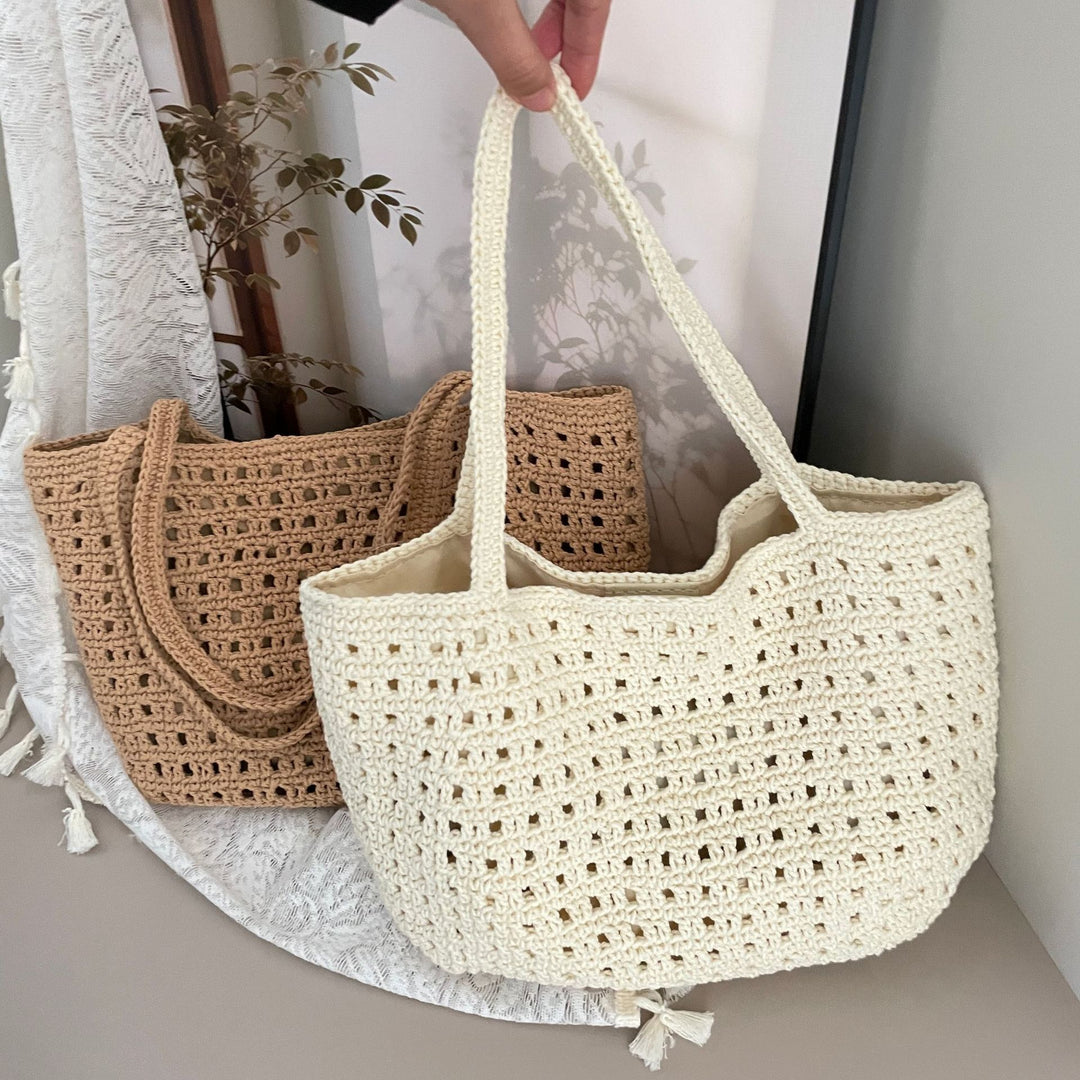 Crocheted Beach Bag Bowlift