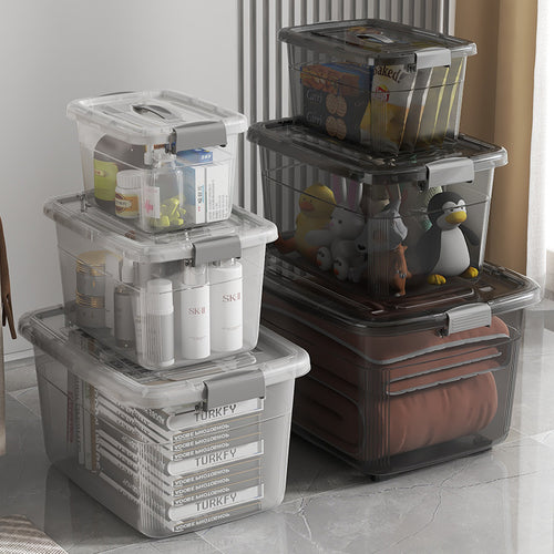 Unisex practical and stackable storage box with wheels Bowlift