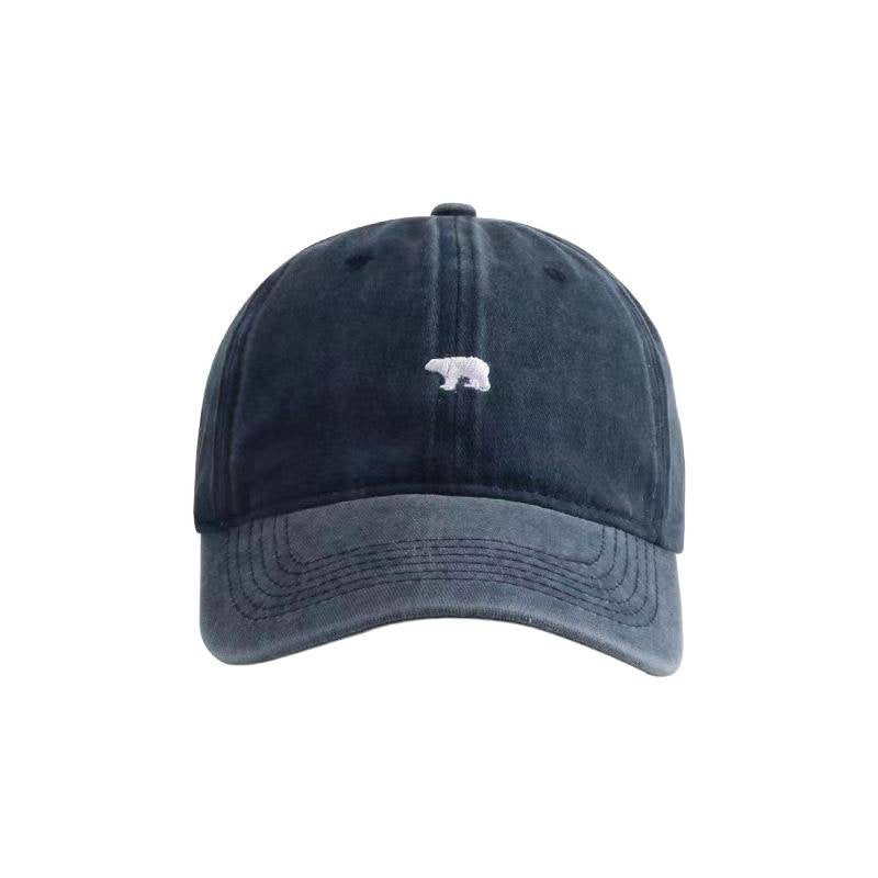 Women's Casual Embroidered Cotton Baseball Cap Bowlift