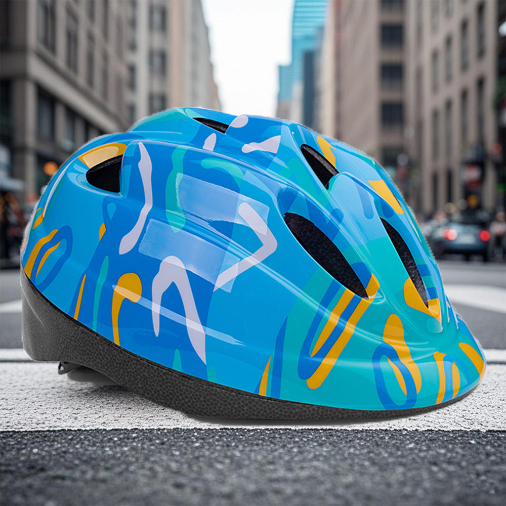 Children's bicycle helmet with dinosaur motif Bowlift