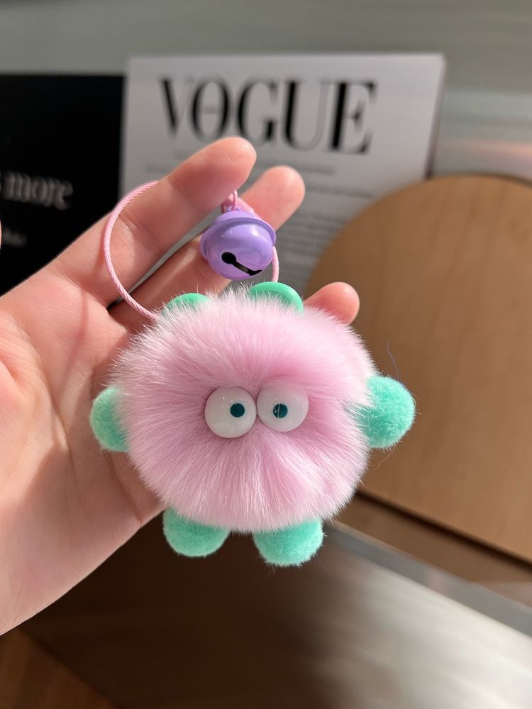 Cute Plush Monster Keychain Accessory Bowlift