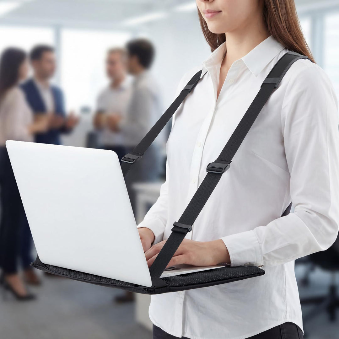 Laptop Carrying Bag in Ergonomic Design Bowlift