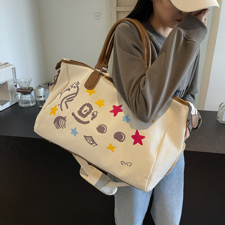 Artistic Design Travel Handbag Bowlift