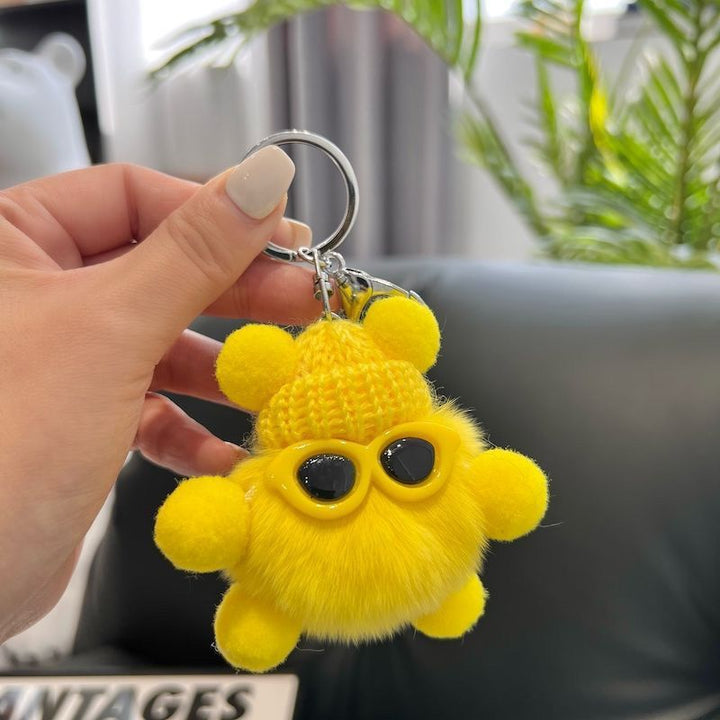 Plush Character Keychain Accessory Bowlift