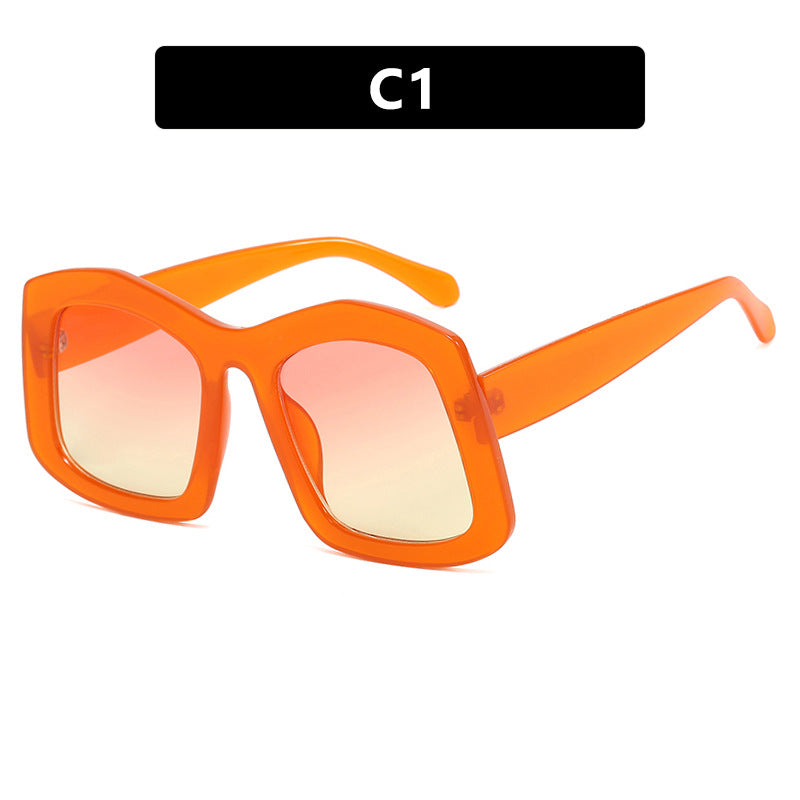 Women's large sunglasses with fashionable design and UV protection Bowlift