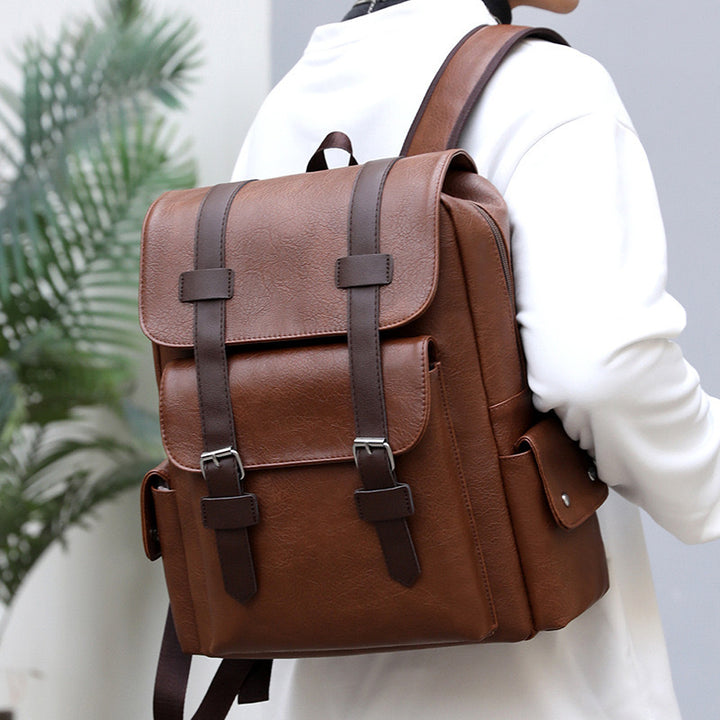 More modern backpack with stylish vintage design Bowlift
