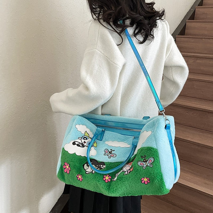 Stylish Cartoon-Inspired Tote Bag Bowlift