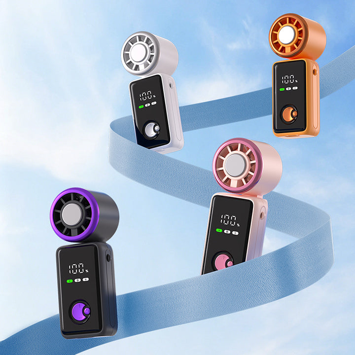 Women Portable Mini Air Circulator with Precise Speed Control Bowlift