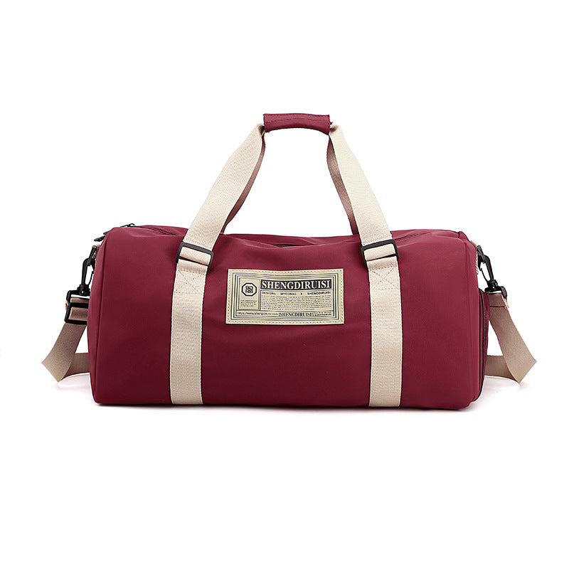 Sports Travel Bag With Adjustable Shoulder Strap Bowlift