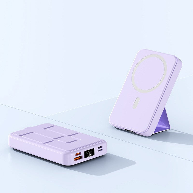 Portable Magsafe Powerbank with Integrated Stand Bowlift
