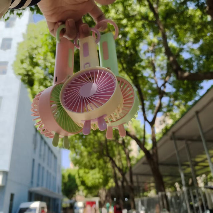 Unisex Portable Handheld Fan with Ergonomic Design Bowlift