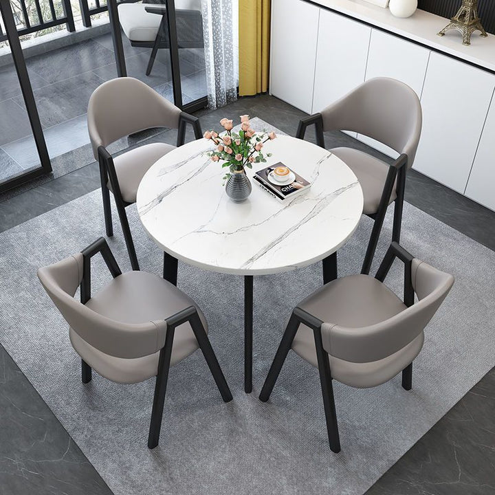 Dining chair with ergonomic upholstery and modern design Bowlift