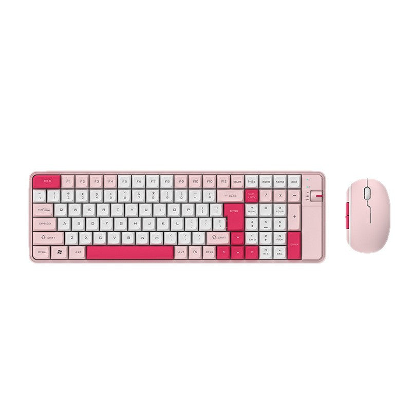 Wireless Compact Gaming Keyboard and Mouse Set Bowlift