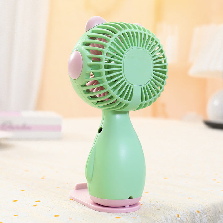 Portable Mini USB Fan with Animal Design Bowlift