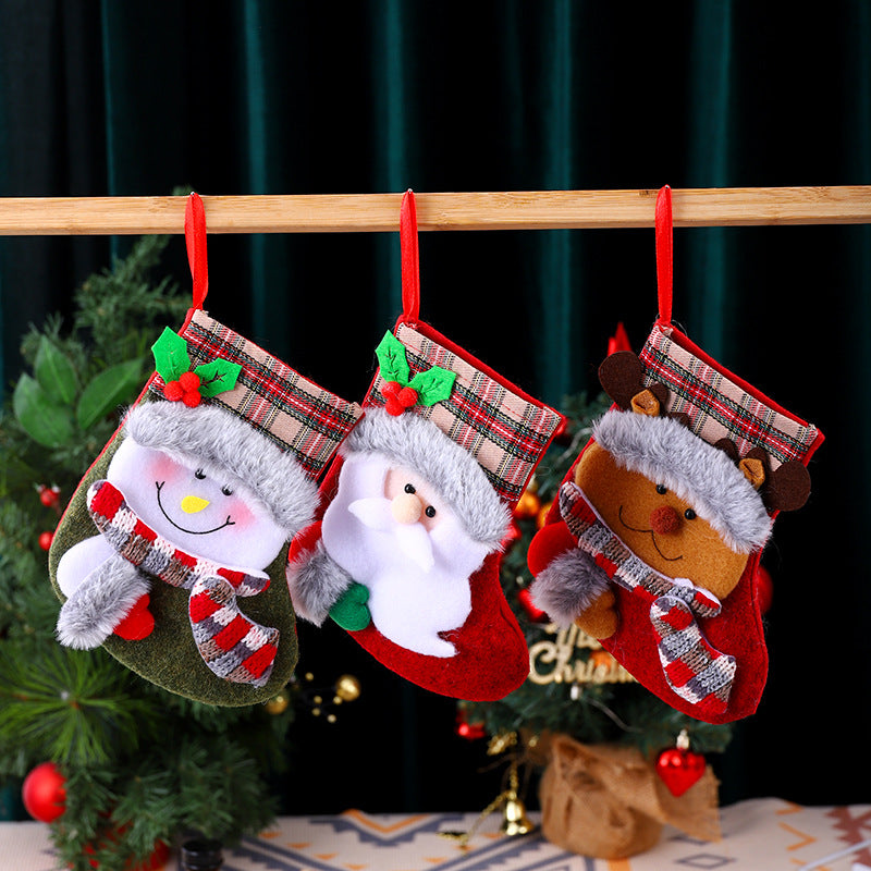 Christmas Fabric Sock Bowlift