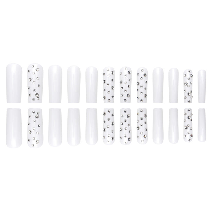 Decorative Rhinestone Nail Tips Bowlift