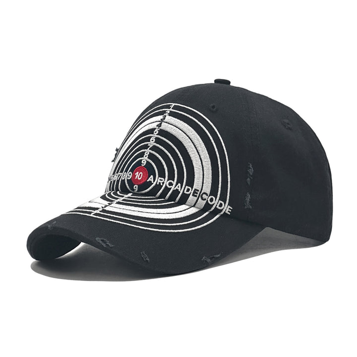 Ladies Camouflage Cap with Embroidered Design Bowlift