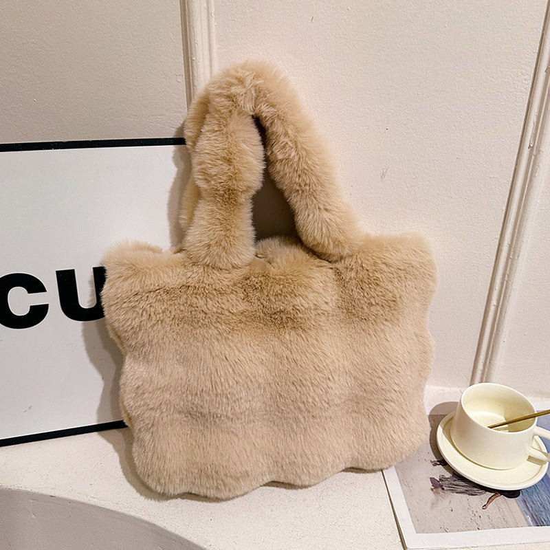 Plush Tote Bag Bowlift