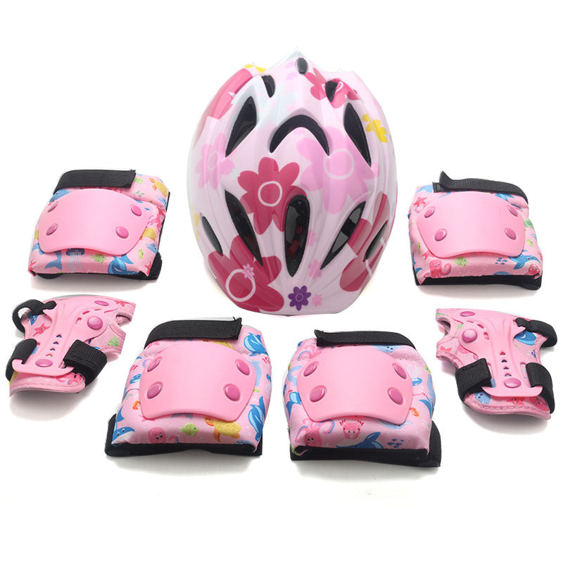 Children's Protective Helmet and Gear Set Bowlift