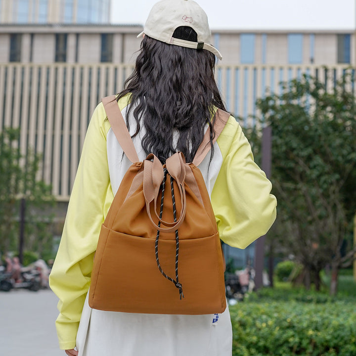 Fashionable Drawstring Tote Bag Bowlift