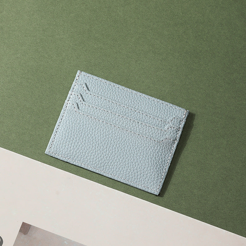 RFID-Blocking Leather Card Holder