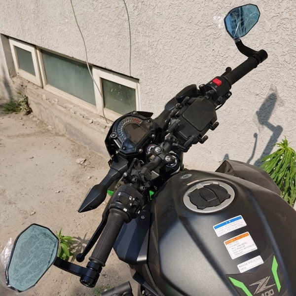 Adjustable Racing Motorcycle Mirrors Bowlift
