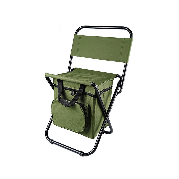 Portable Folding Cooler Chair Bowlift