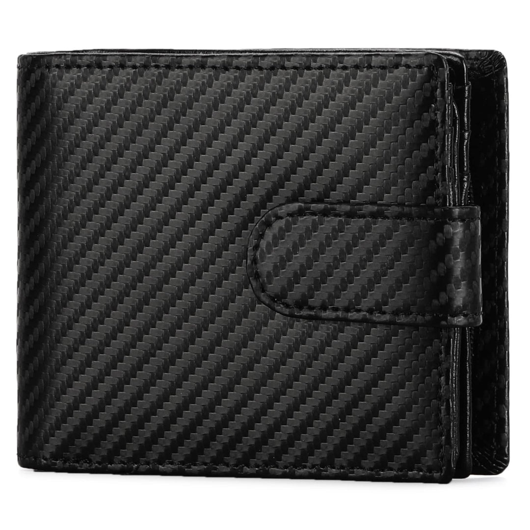 Classic RFID-Blocking Leather Bi-Fold Wallet Bowlift