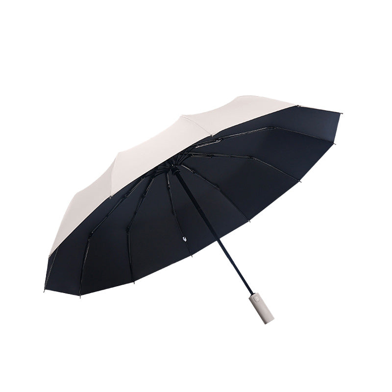 Women's Foldable Umbrella Bowlift