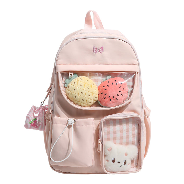 Functional Plush Storage Backpack Bowlift