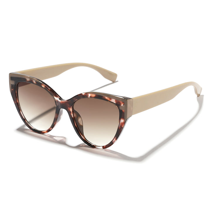 Women's trendy cat-eye sunglasses with high-quality frame Bowlift